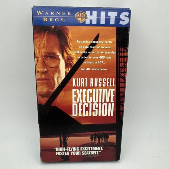 Executive Decision (VHS, 1996) Factory Sealed, Kurt Russell - Picture 1 of 3